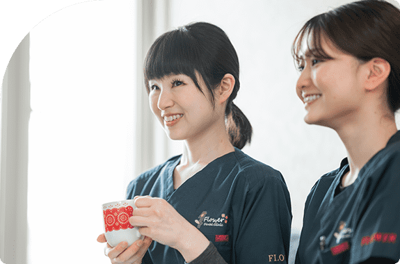 休憩時間は自由に過ごせる